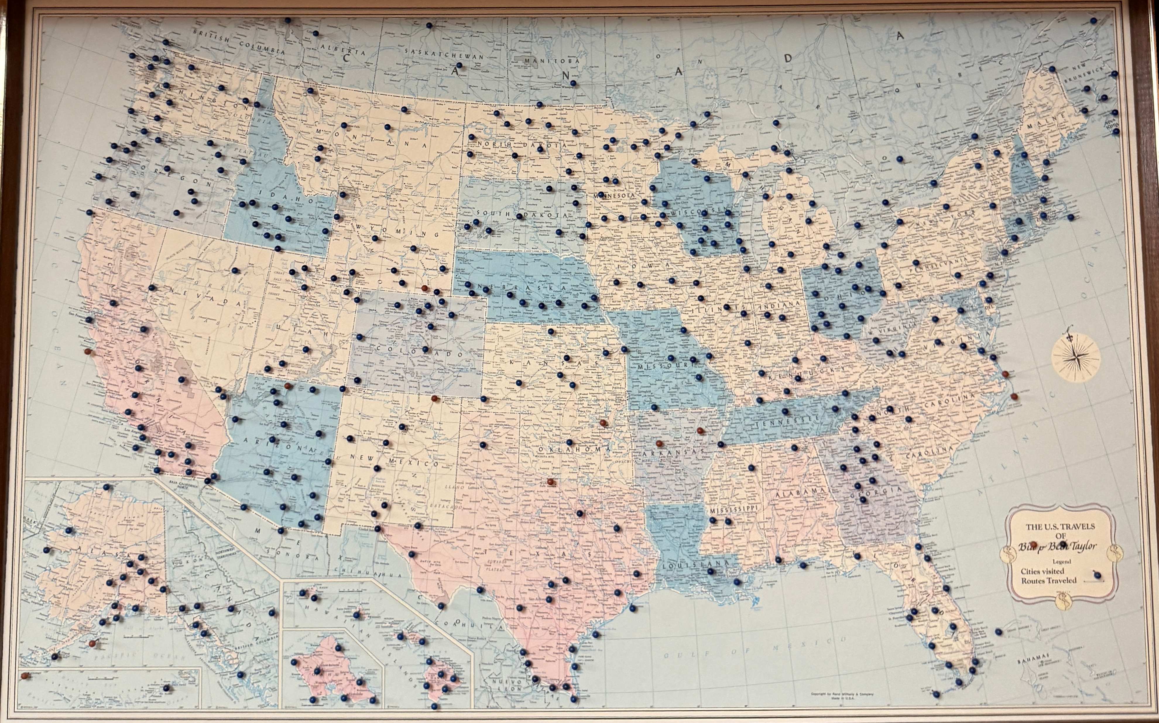 USA map